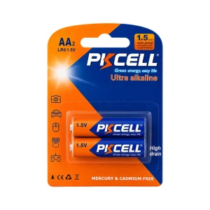 باتری اولترا الکالاین قلمی کارت 2 عددی PKCELL