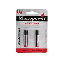باتری قلمی آلکالاین کارت 2 عددی MICROPOWER